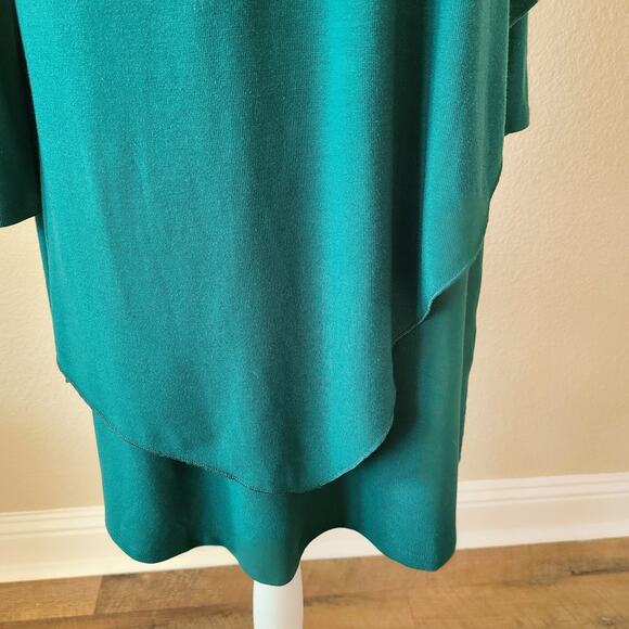 NWT Soft Surroundings Women Asymmetrical‎ Dress Medium Lagenlook Layered Art - Picture 10 of 13